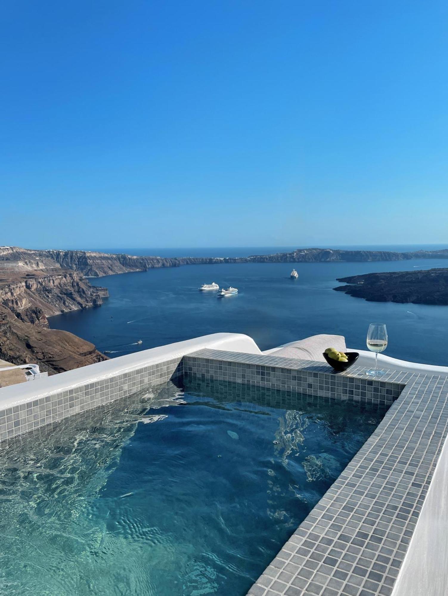 Wesense Santorini By Caldera Houses Imerovígli Eksteriør bilde